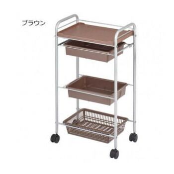 サロン向け スタンダードワゴン C-212 ブラウン 12107