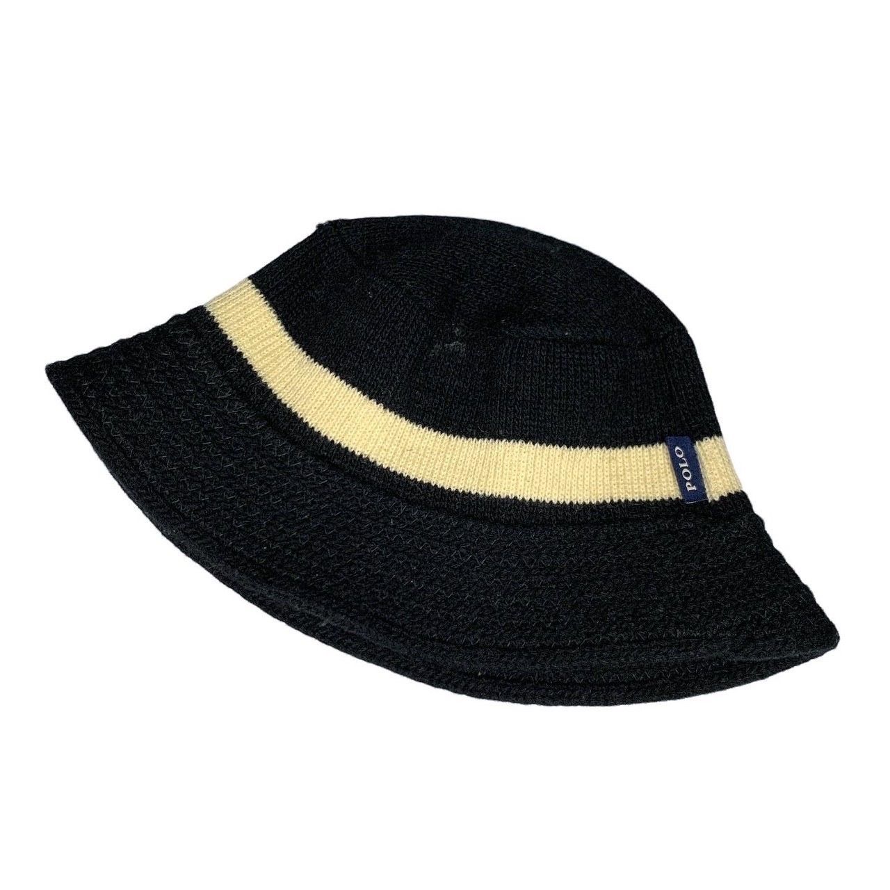 グッドフェード usa製90s Ralph Lauren バケットハット 90s USA製 Ralph Lauren ラルフローレン バケットハット 水色系
