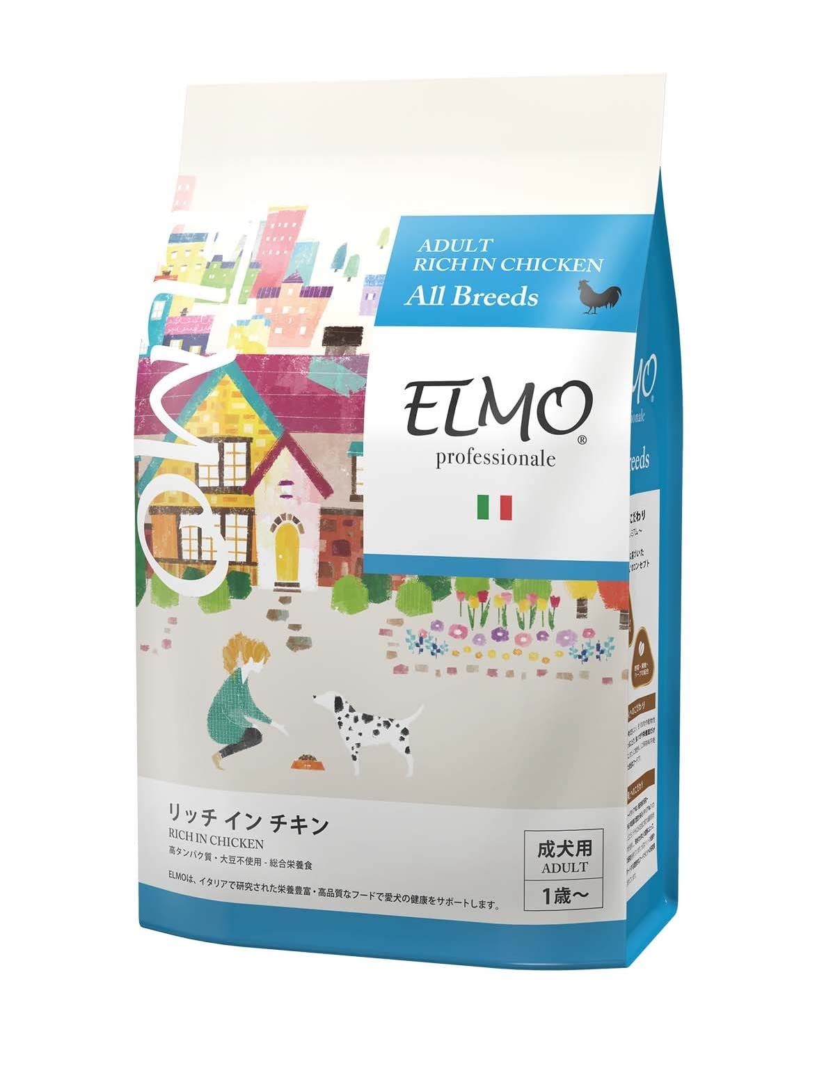 ELMO エルモ アダルト 成犬用 1歳から リッチインチキン 3㎏ - メルカリ