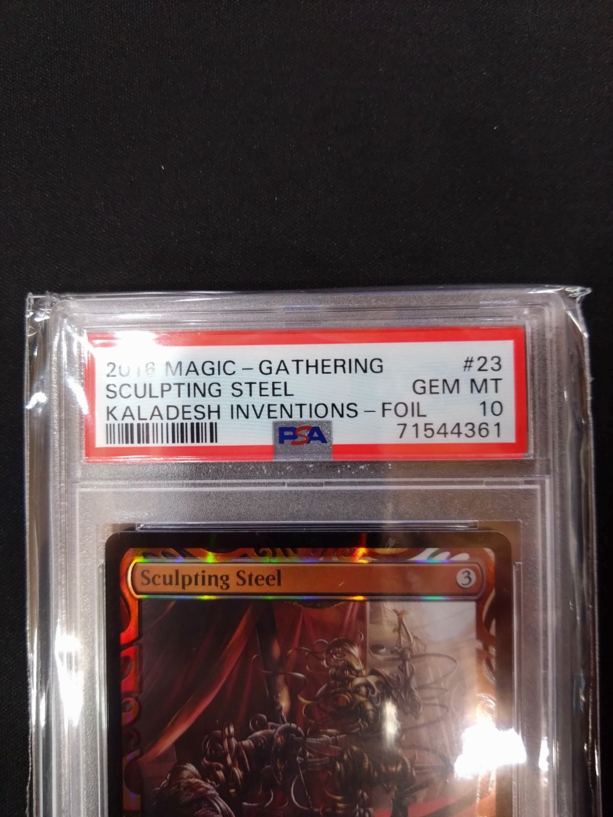 MTG 彫り込み鋼 FOIL MPS 部分光沢 鑑定済み品 PSA10 - メルカリ