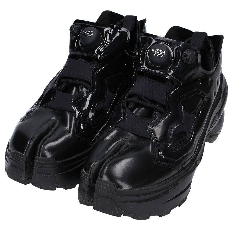 メゾンマルジェラ リーボックPROJECT 0 B LOW 黄赤黒 25.5cm メゾンマルジェラ ×リーボック Reebok PROJECT 0 B LOW S57WS0404