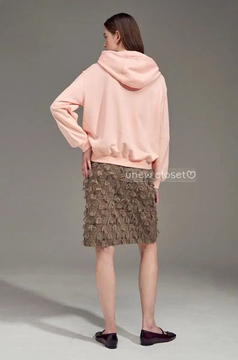 【激安通販】 The HANDSOME LANVIN COLLECTION ランバンコレクション LANVIN クリスタル - ビーズ うさぎ フード付きTシャツ ピンク 55