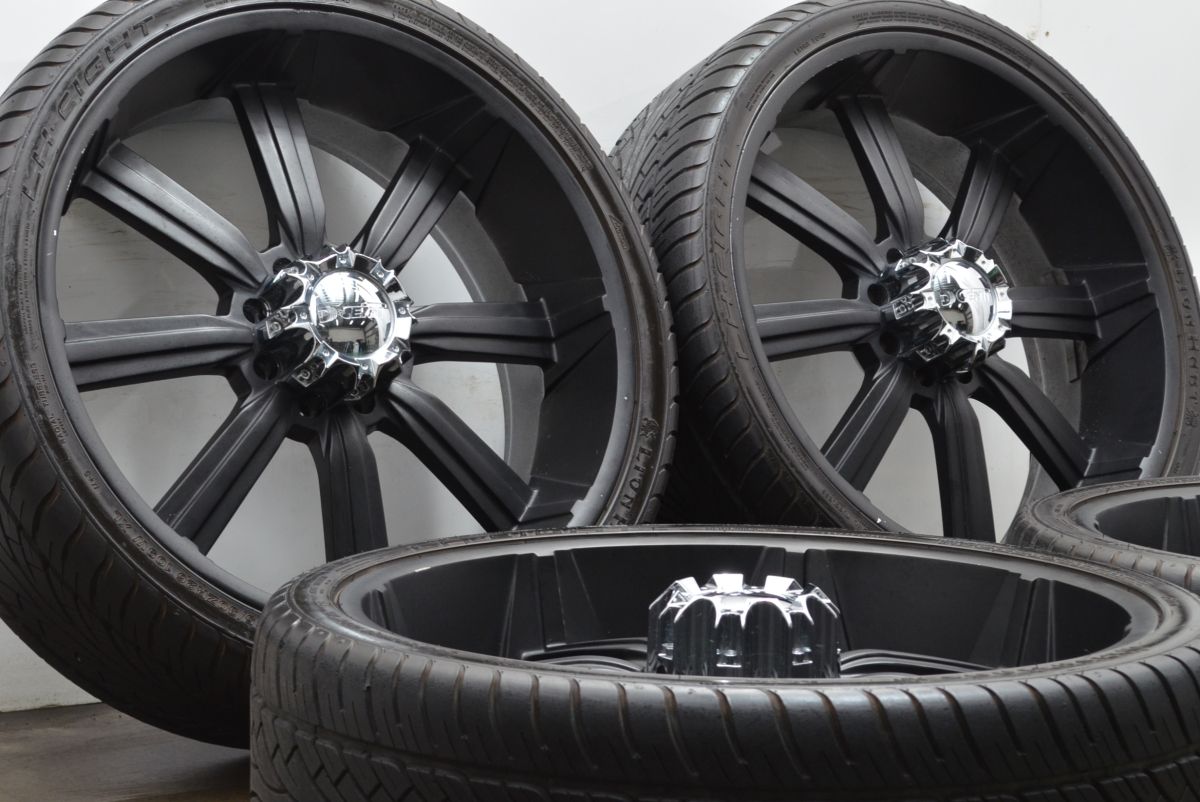 人気 大口径 DCENTI 26インチ 10J 13 PCD150 ライオンハート LH-EIGHT 305 30ZR26 レクサス LX570 ランドクルーザー200 100 シグナス