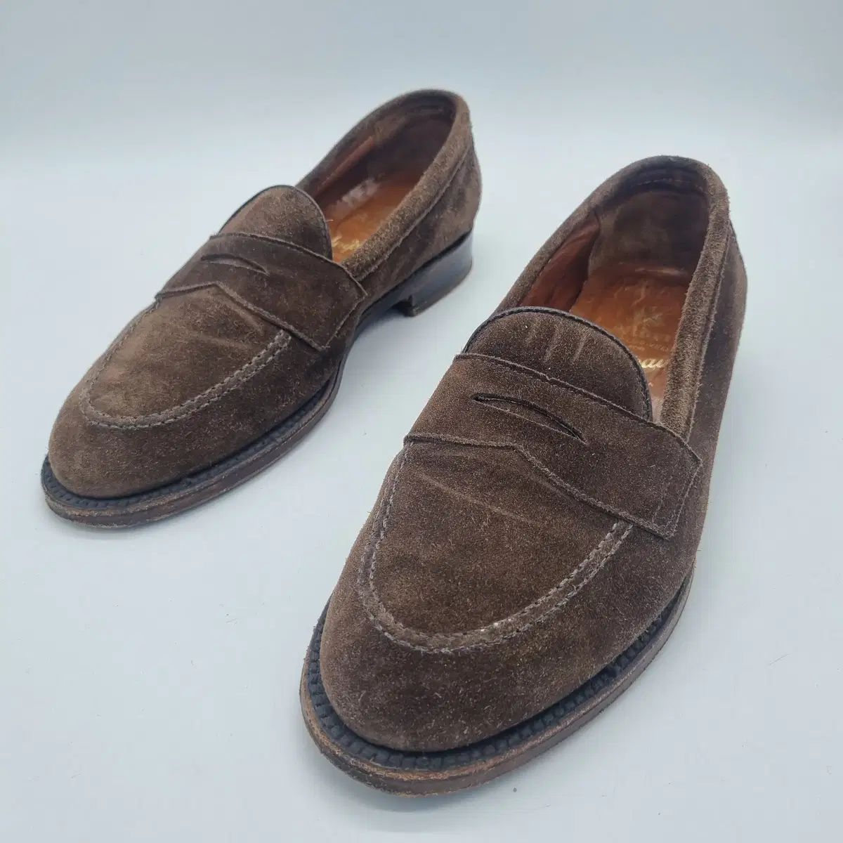 Alden 9697F スエード ペニーローファー 255 260mm （ 7 1 ／ 2