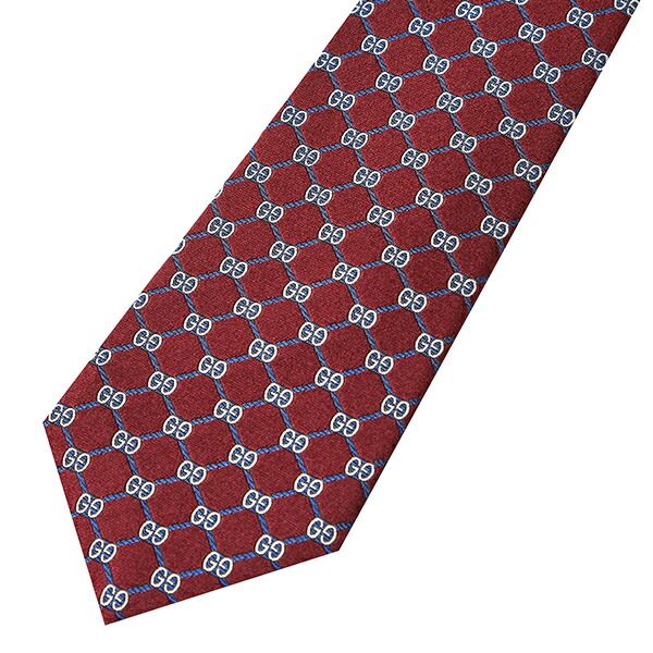 新品 グッチ GUCCI ネクタイ GGランバス ボルドー - メルカリ 
