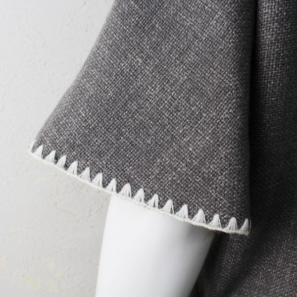 mina perhonen ミナペルホネン snowberry 刺繍 ワンピース /グレー系 