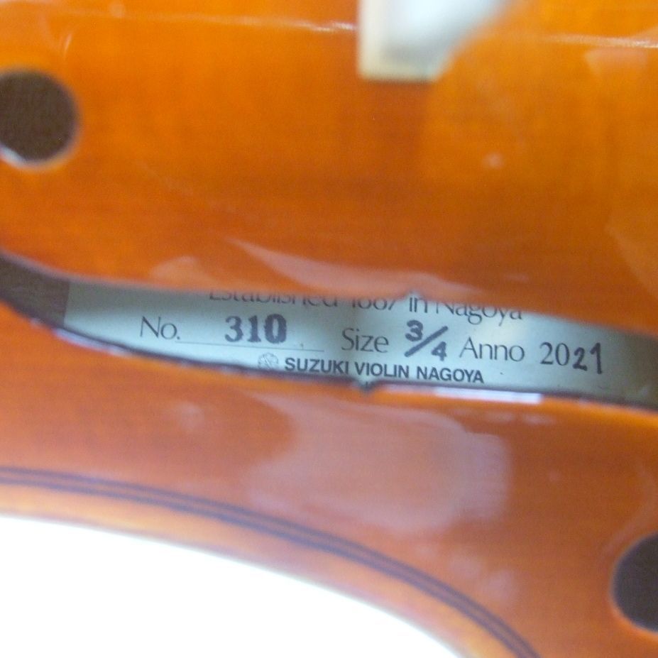 騒がしくない スズキバイオリン 3 4 分数 No310 2021年 Gewaスヌーピーケース SUGITO弓 セット 定価の半額 ケース変更 選択下さい