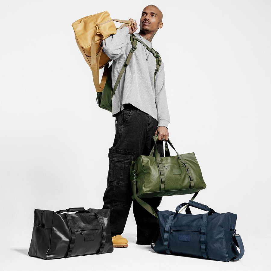 PRO CLUB PERFORMANCE GYM DUFFLE BAG KHAKI|NAVY|OLIVE プロクラブ 通販 カバン バッグ 鞄 ダッフルバッグ ボストンバッグ 旅行バッグ 旅行カバン 大容量 ロゴ ヒップホップ HIP HOP B系