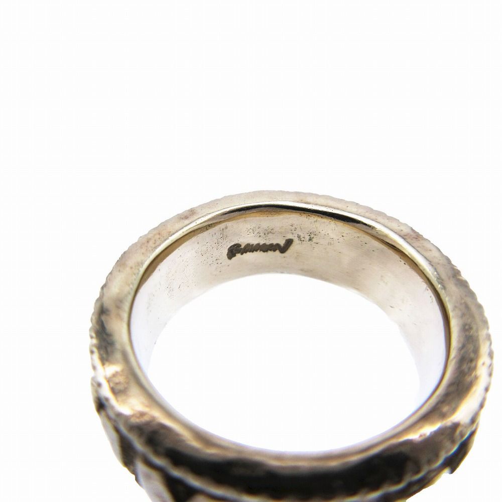 R.ALAGAN ララガン ENGRAVED RING IDLE CURIO SITY ロゴ リング