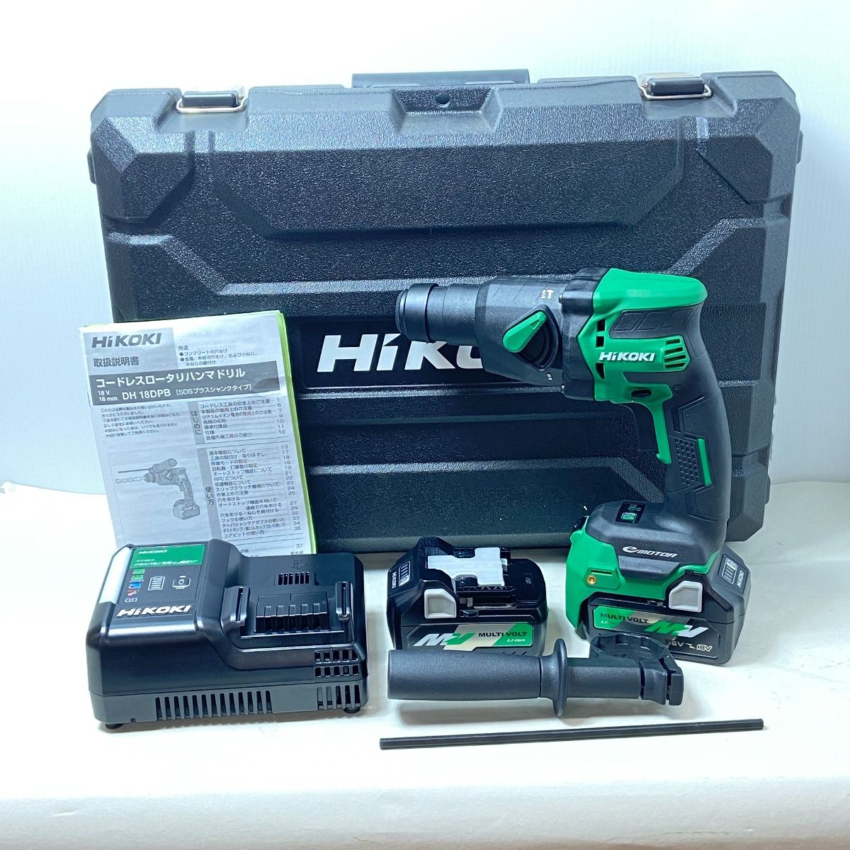 ΦΦHiKOKI ハイコーキ ロータリーハンマードリル DH18DPB(2XP) グリーン