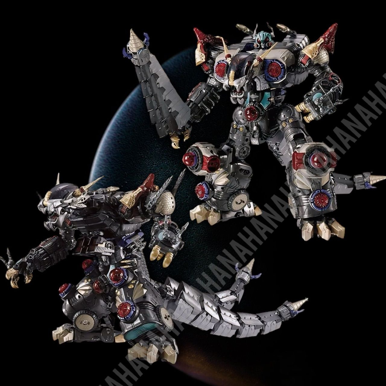 ダイアクロンワルダロス2種セット ドラゴヘッド+グールヘッド エヴォ