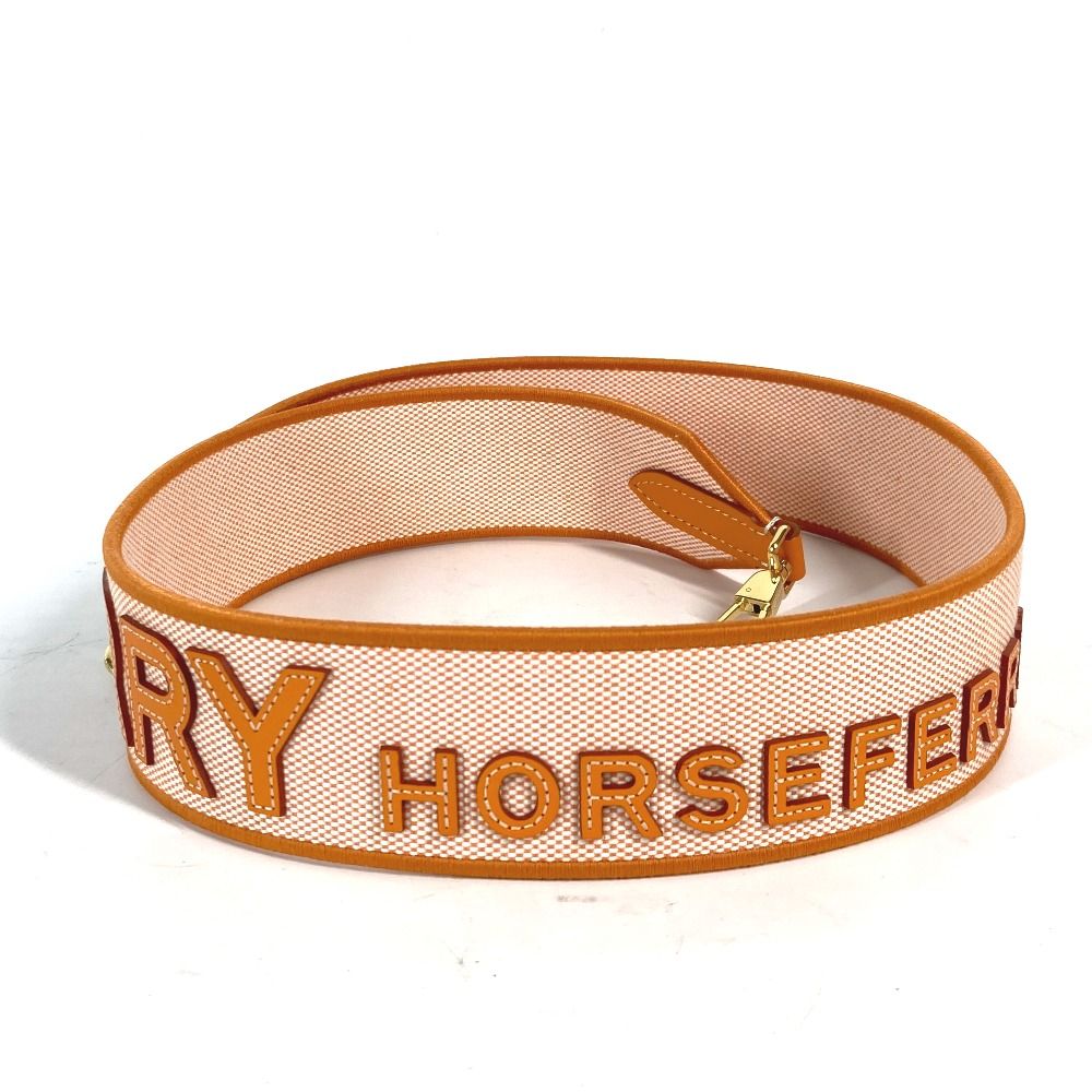 BURBERRY ショルダーバッグ ストラップ キャンバス ステッチ　ロゴ BURBERRY - バーバリー BURBERRY ロゴ ショルダーストラップ