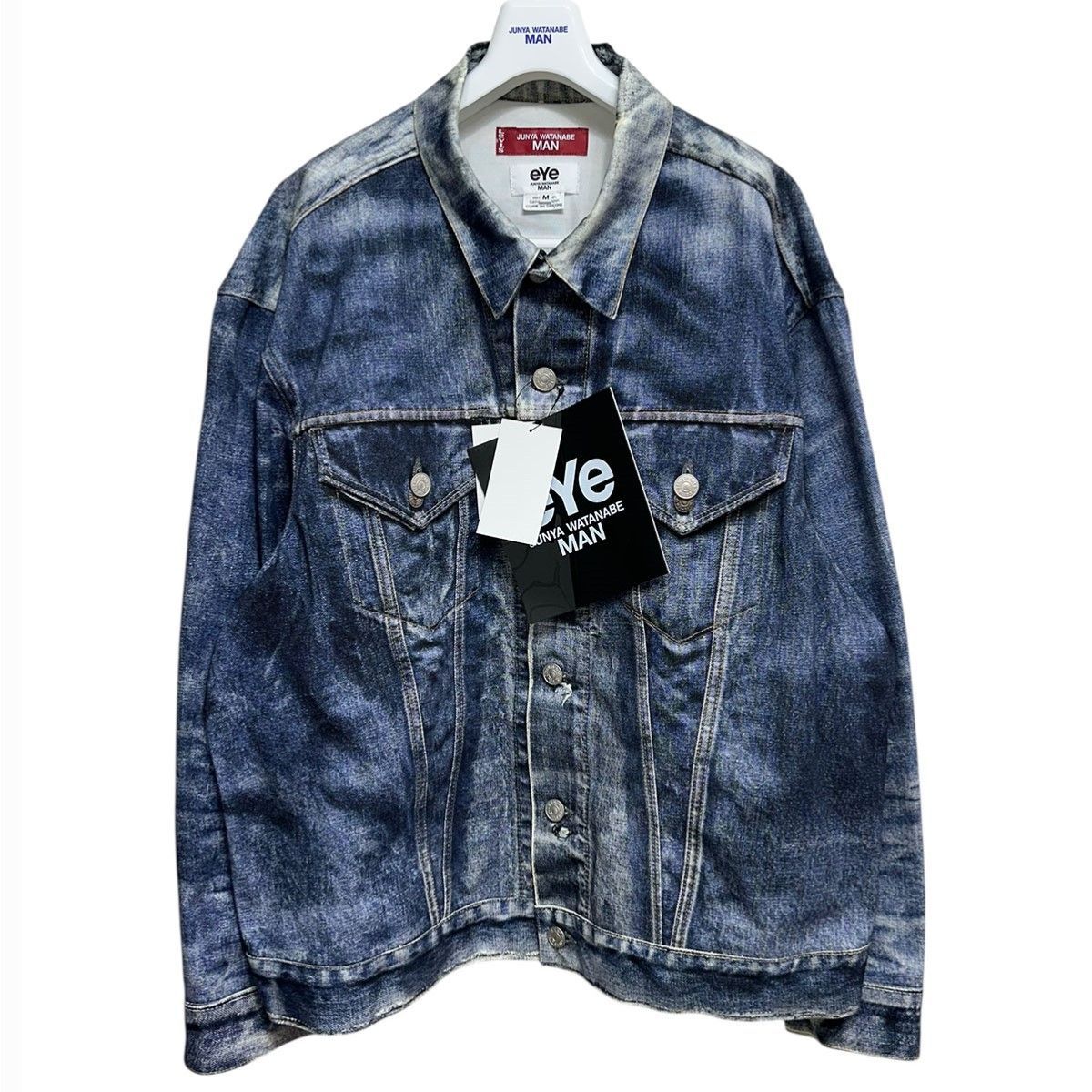 JUNYA WATANABE MAN25SS 綿ツイル インクジェットプリント Levi