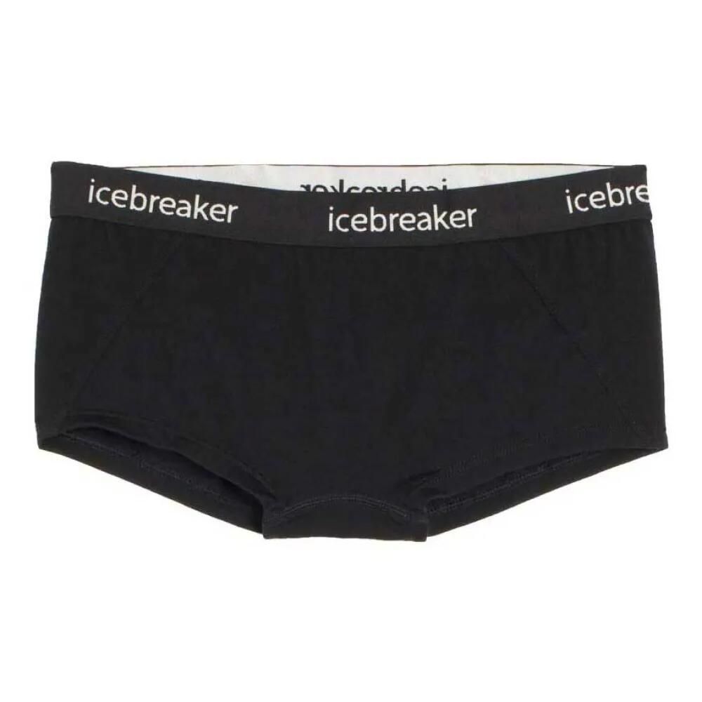 お取り寄せ ２～４週間で発送 アイスブレーカー スプライト ホット メリノ ボクサーズ レディース Black | Black t ICEBREAKER Sprite Hot Merino boxers t