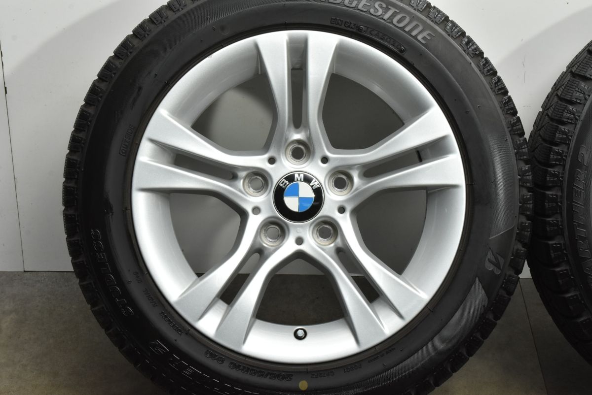 バリ溝】BMW E90 3シリーズ 純正 ダブルスポーク 268 16in 7J +31 