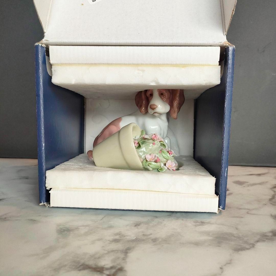 美品】リヤドロ LLADRO 「僕じゃないよ」 絶版品 犬 DOG 陶器 美品】リヤドロ LLADRO 「僕じゃないよ」 絶版品 犬 DOG 陶器
