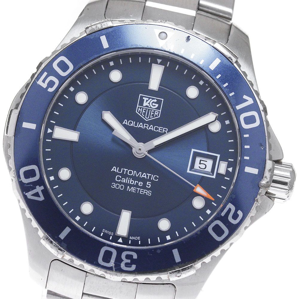 タグホイヤー TAG HEUER WAN2111 アクアレーサー キャリバー5 デイト 自動巻き メンズ_845055