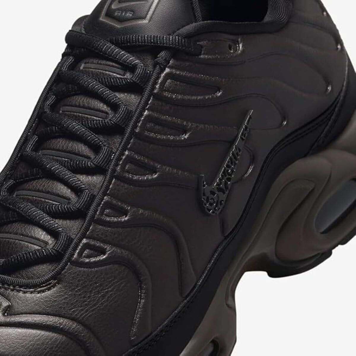 再現性のある ナイキ エア マックス プラス プレミアム AIR MAX PLUS PRM ブラックティー|ペトラブラウン|オリーブグレー|ブラック HJ4519-200 26.5cm 26.5 cm 品質保証、最安値に挑戦！