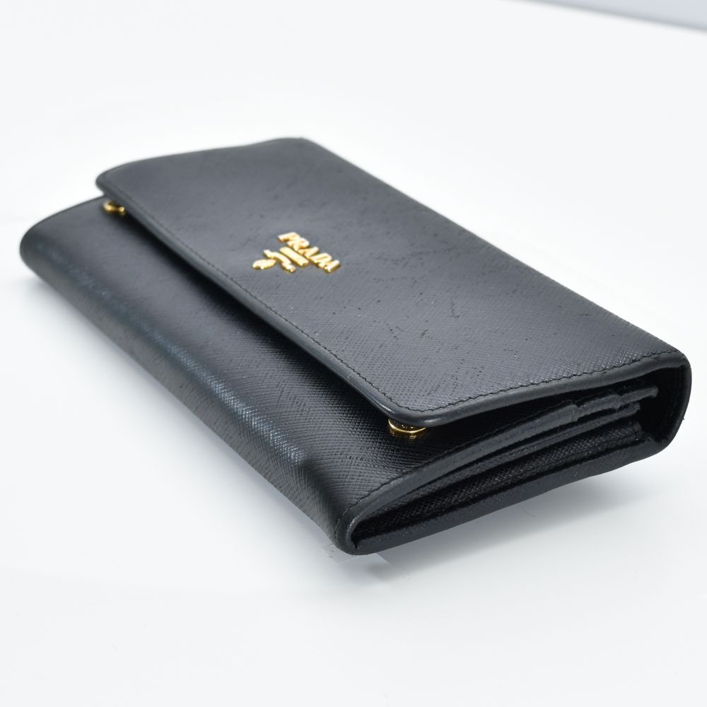 中古USED PRADA レディース 長財布 サフィアーノ 1MH132 1465650 中古USED PRADA レディース 長財布 サフィアーノ 1MH132 1465650