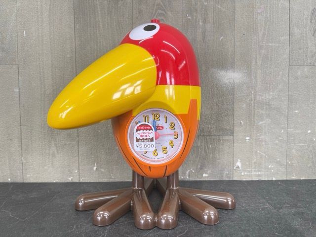 ほぼ新品 チョコボール キョロちゃん おしゃべり目覚まし