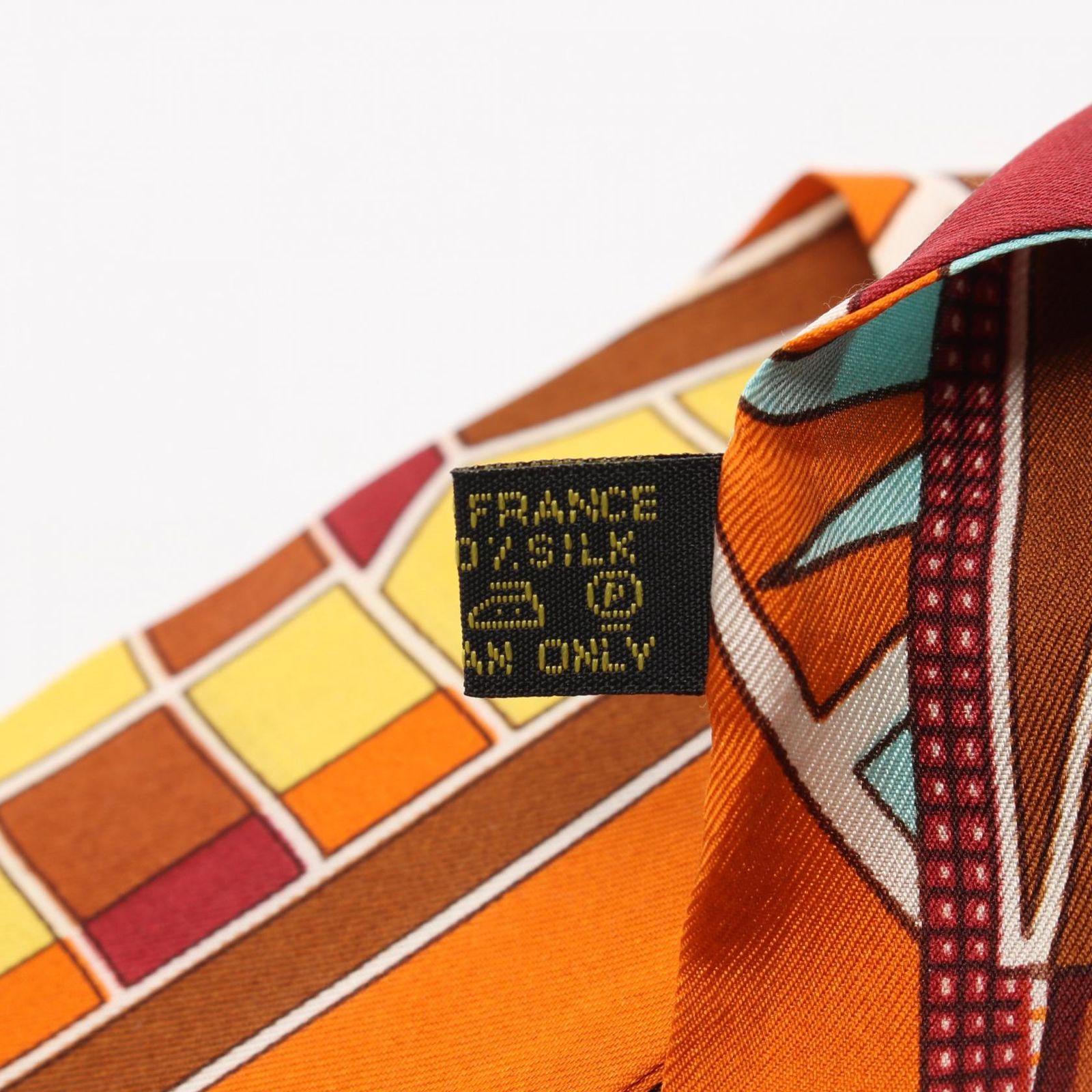 HERMES エルメス ツイリー スカーフ L'Art Indien des Plaines 草原の