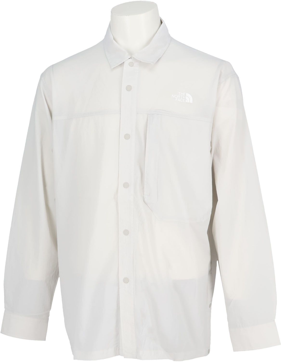 ザ ノース フェイス THE NORTH FACE アウトドア ハイカーズシャツ HIKERS SHIRT メンズ トップス ウェア 長袖 ボタンシャツ 熱中症対策 抗菌 防臭 ストレッチ 撥水 ドットボタン 通気性 NR12501 TI ティングレー