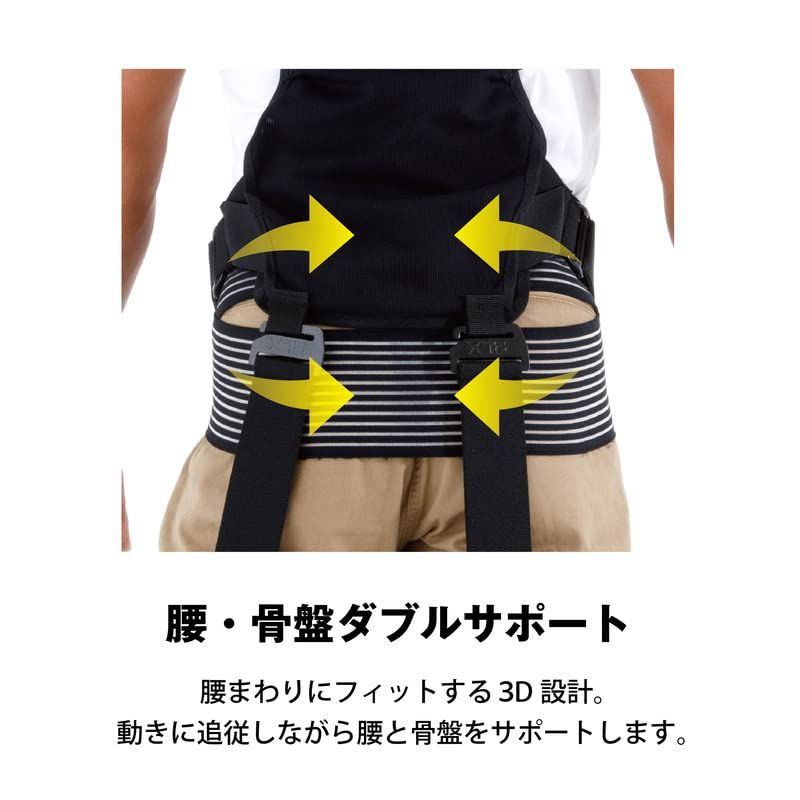 メーカーオリジナル】ブラックサポーターSMG 全身アシストパワースーツ