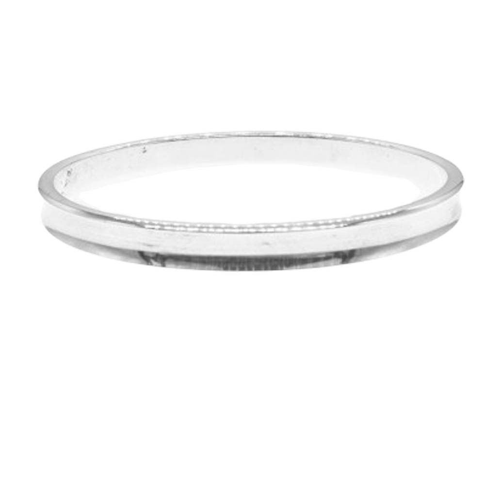 現行品 磨き済 ティファニー 1837 ナロー ブレスレット バングル シルバー Tiffany ＆ Co．(ティファニー) 1837 ナローブレスレット