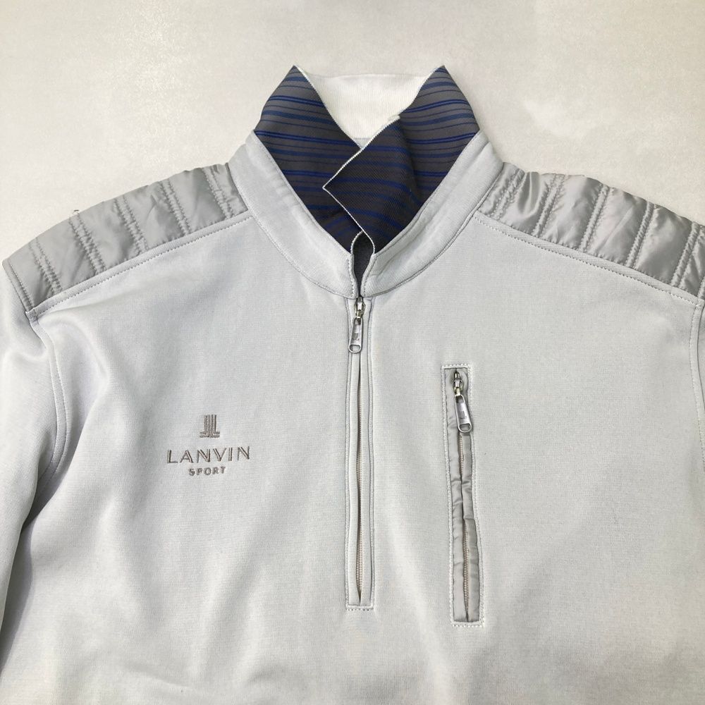 サイズ：40 LANVIN SPORT ランバン スポール ハーフジップ長袖