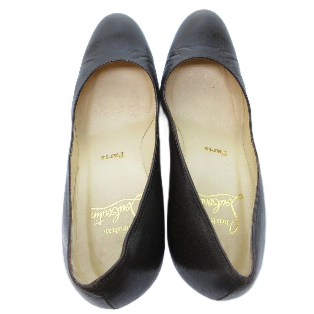 クリスチャンルブタン Christian louboutin パンプス アーモンド