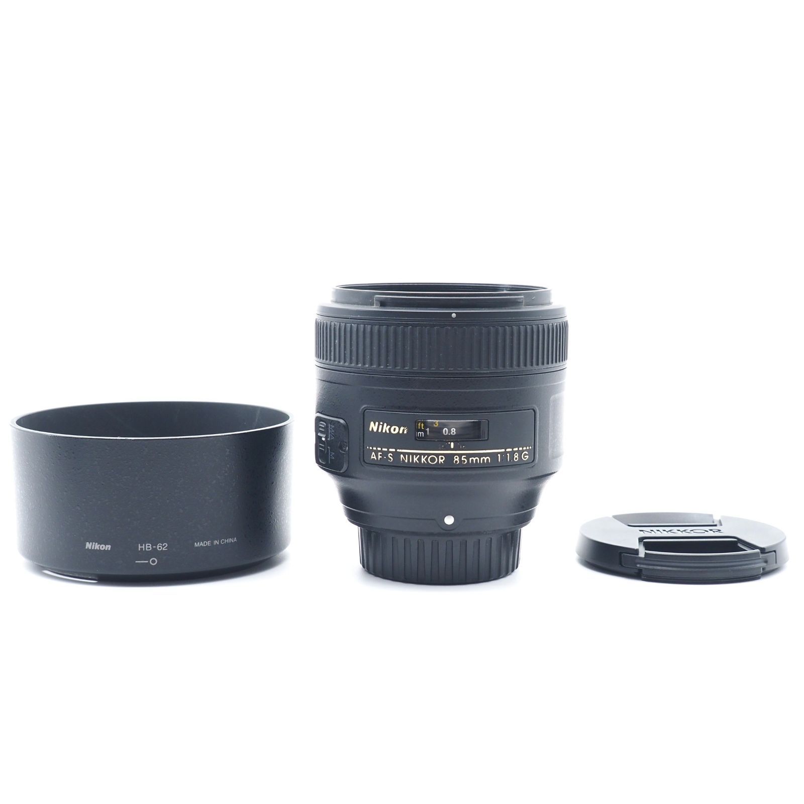 100670☆極上品☆Nikon 単焦点レンズ AF-S NIKKOR 85mm f/1.8G
