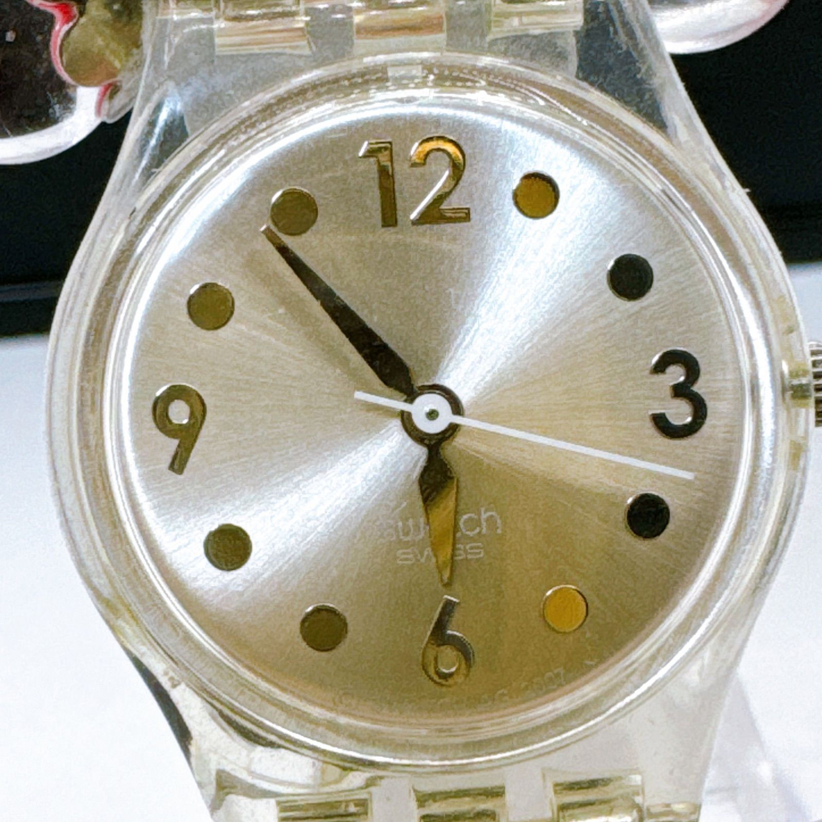 電池交換済み・動作品】Swatch スウォッチ AG2007 レディース クォーツ 