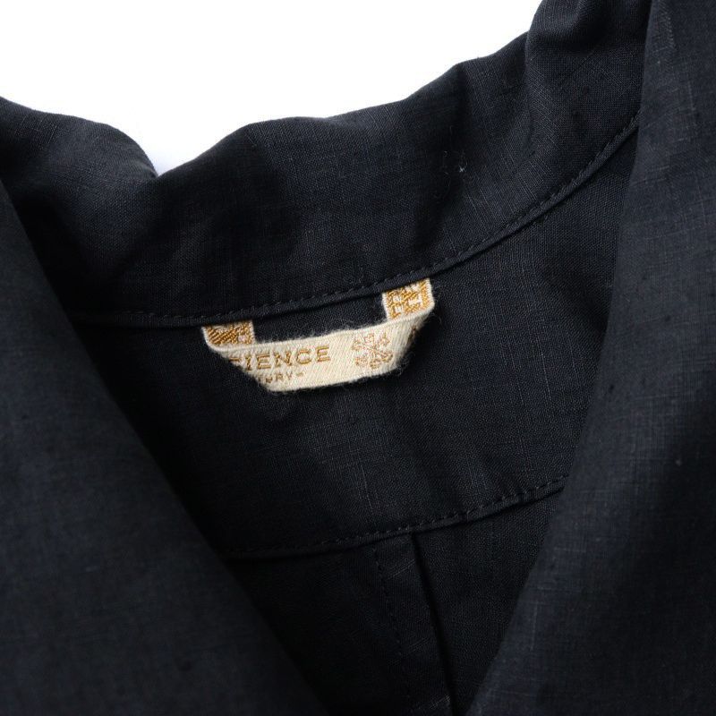 Arts &Science リネンブラウス 美品 アーツアンドサイエンス ARTS＆SCIENCE リネン スクエア 長袖