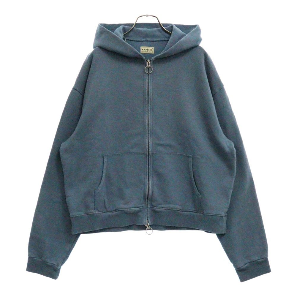 KAPITAL (キャピタル) 裏毛 ZIP UP GYM ユーズド加工 ジップ