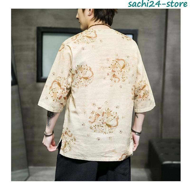 楽天市場】チャイナシャツ カンフーシャツ 半袖 チャイナ服 チャイナt 