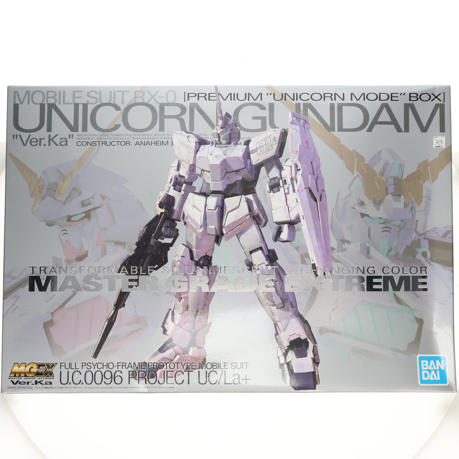 BANDAI - MGEX ユニコーンガンダムver.ka 新品未開封 MGEX 1/100 ユニコーンガンダム Ver.Ka｜バンダイ ホビーサイト