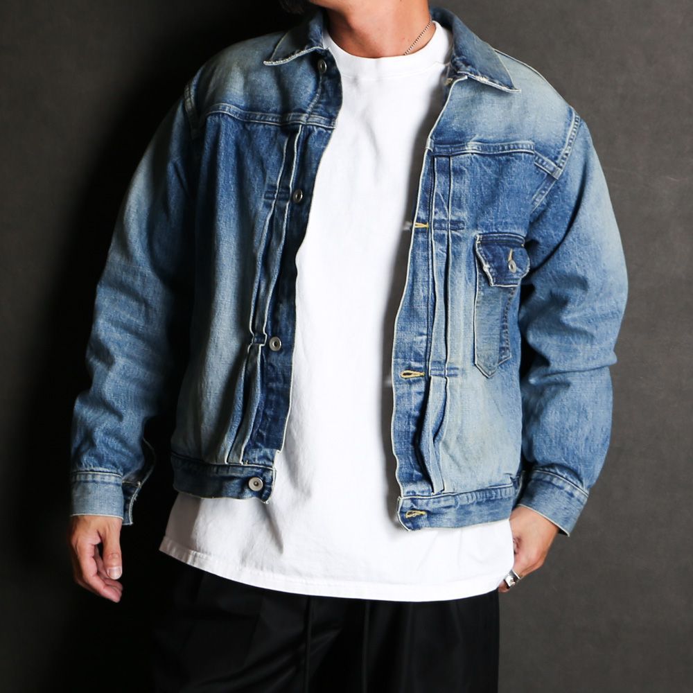 marka マーカ　デニムジャケット　TYPE-1 marka/マーカ】TYPE-1 DENIM JACKET - USED WASHED