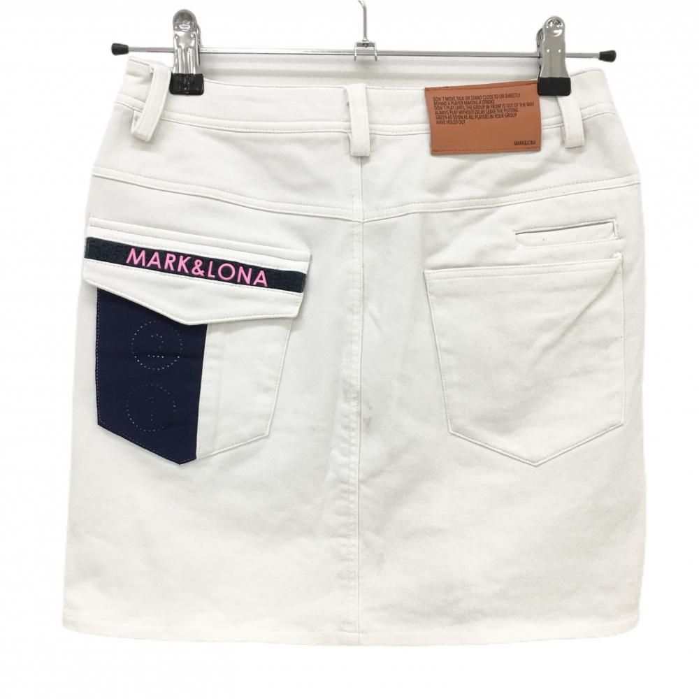 MARK&LONA マークアンドロナ ストレッチスカート 迷彩 カモフラ グレー