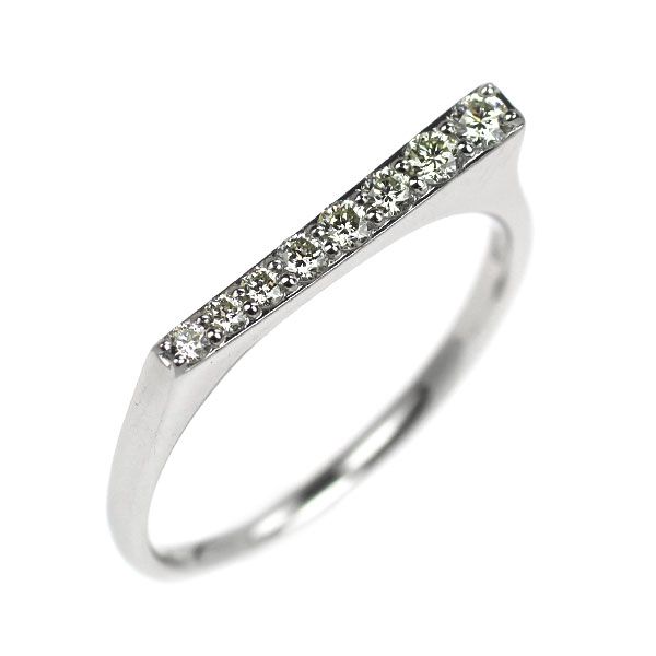新品 H&C ダイヤモンド リング 0.11ct Pt950