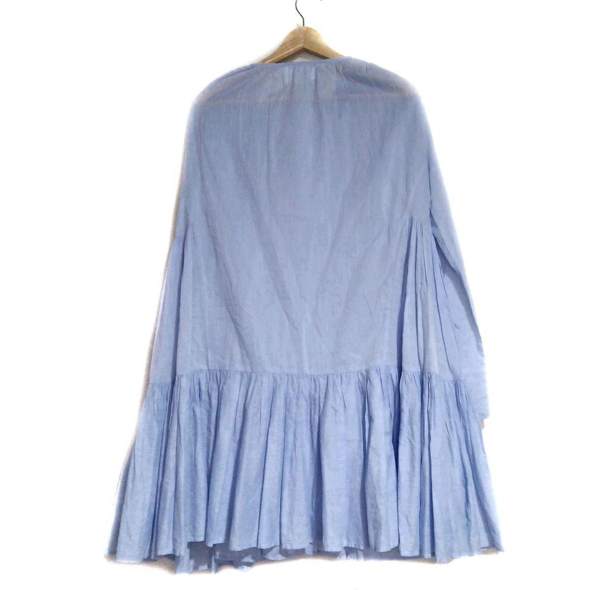 Merlette マーレット ワンピース サイズXS レディース - ライトブルー 長袖|ひざ丈|シャツワンピ