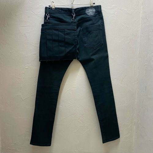 SHAREEF シャリーフ21SS APRON SKINNY PANTS SHAREEF シャリーフ21SS APRON SKINNY PANTS
