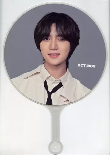 txt ボムギュ うちわ ACT BOY 単コン 新品未使用 TXT うちわ ボムギュ テヒョン ヨンジュン スビン ACT BOYの通販