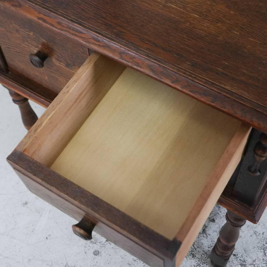 三越家具 ブルージュ カントリーハウス オーク材 ドレッサー 丸 K-115 鏡台 化粧台 英国カントリー調 274h15 MARWIL-DEMENAGEMENTS_CH