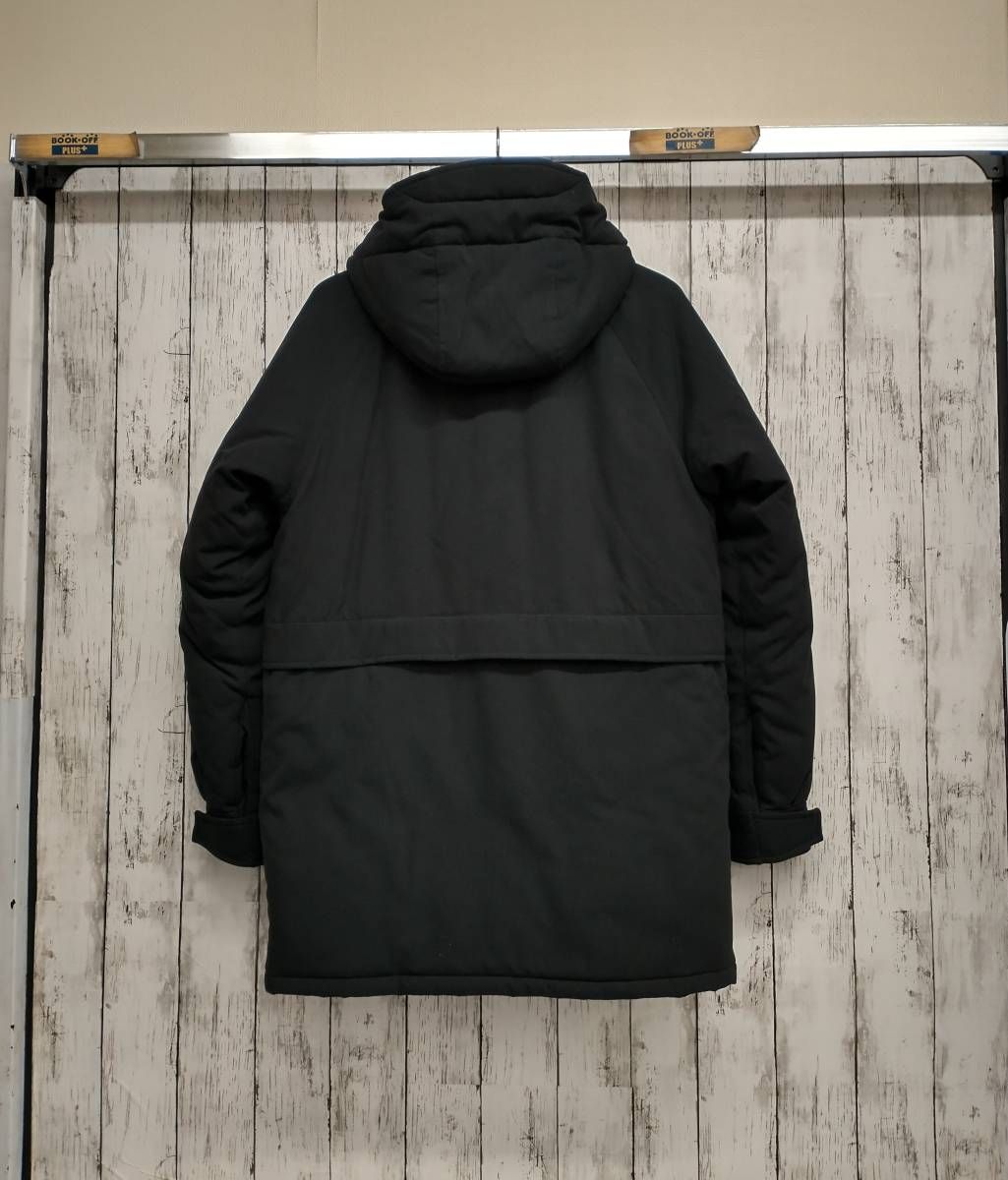 値下げ】KENZO Hooded Padded Jacket FA65OU1181NK ブラック パデッドジャケット カーゴ 中綿ジャケット ケンゾー  サイズXS ウール85 - メルカリ