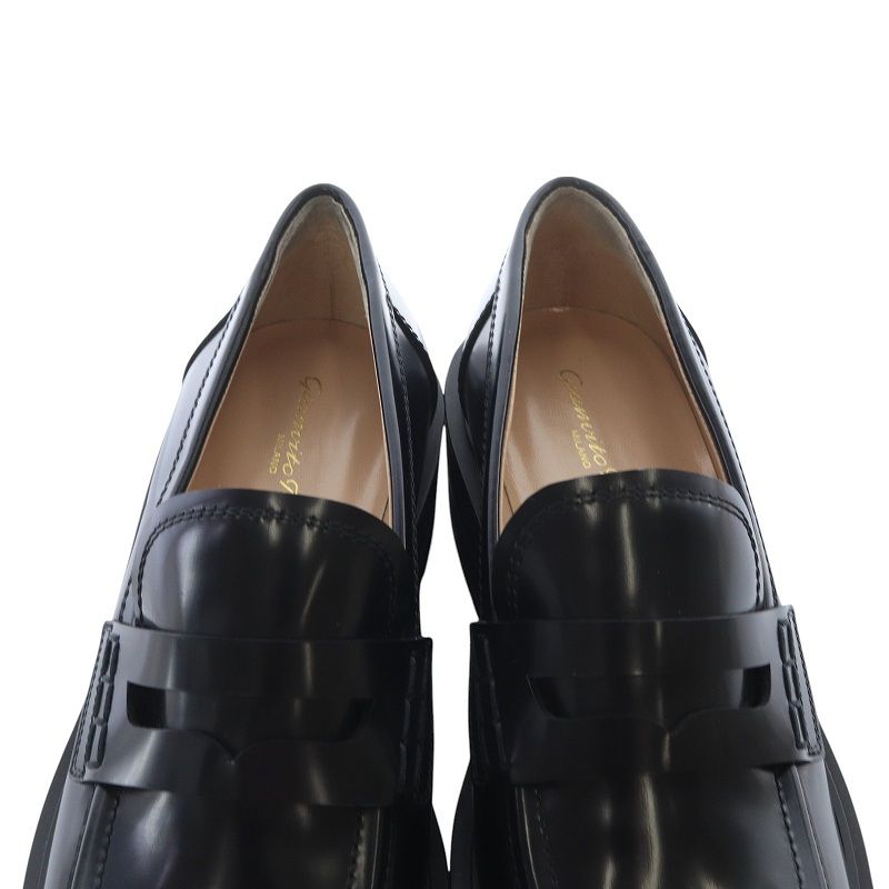 ジャンヴィトロッシ Gianvito Rossi レザー スクエアトゥ