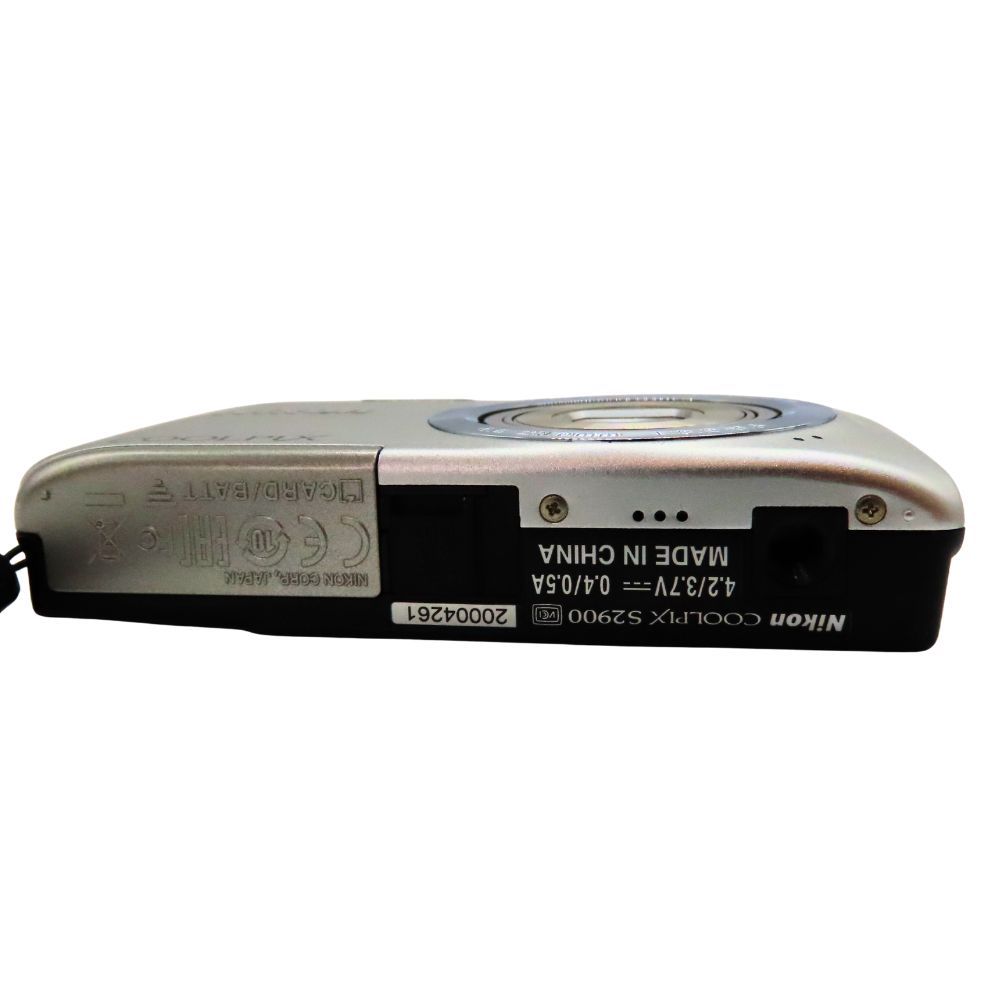 中古】 Nikon ニコン COOLPIX S2900 シルバー デジカメ