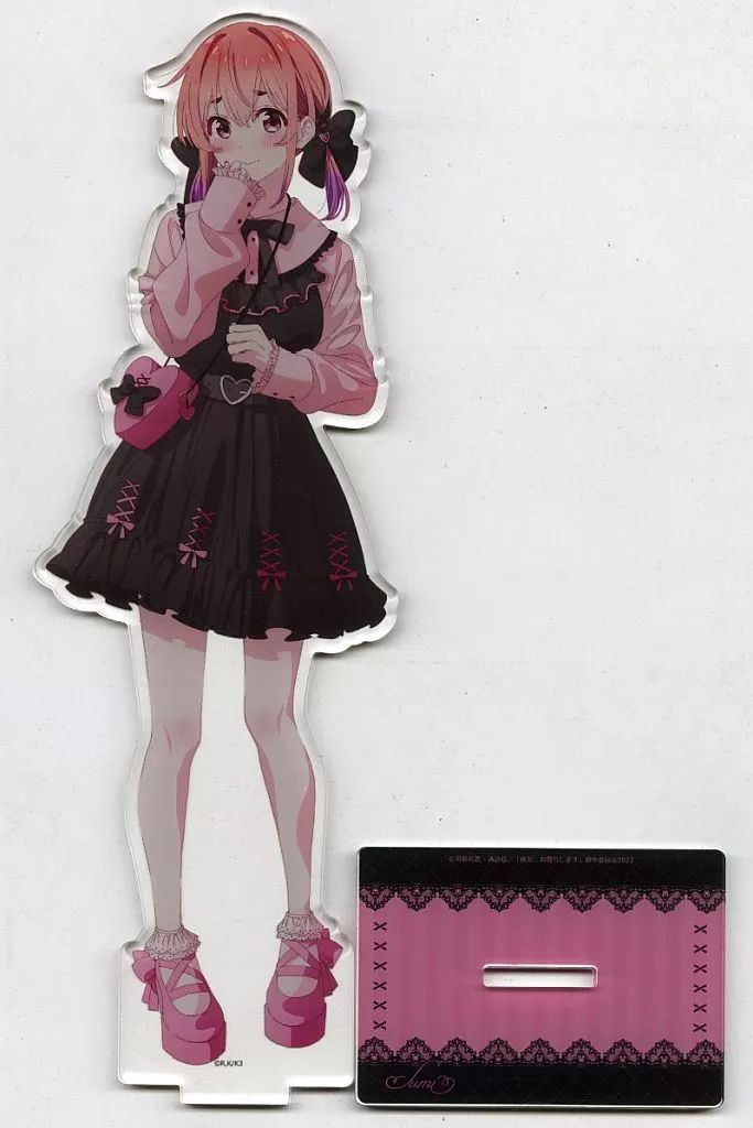 かのかり みに 特大アクリルスタンド+特典セット ゴシック風デート服ver. Amazon.co.jp: かのかり 麻美 特大アクリルスタンド+特典2種