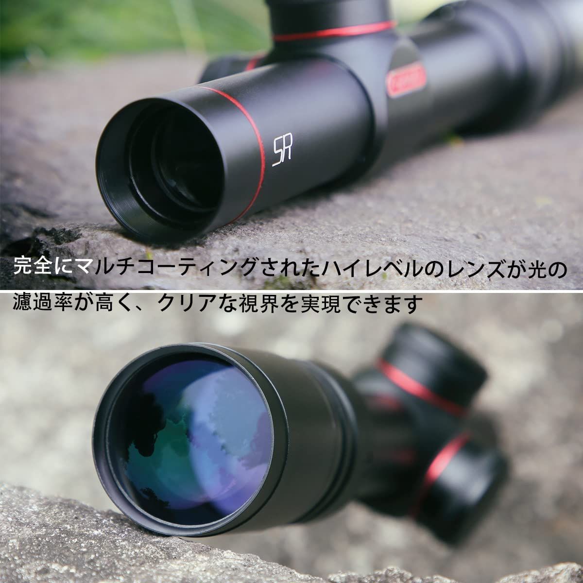 新品 T-EAGLE ライフルスコープ 1.5-5x20WA ショートスコープ