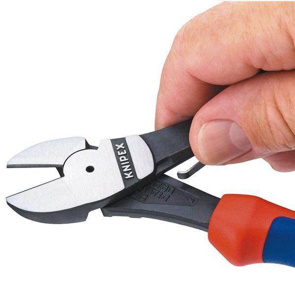 KNIPEX クニペックス バネ付強力型斜ニッパー コンフォート 全長180mm 7412-180 HRDEVELOPMENT_JP