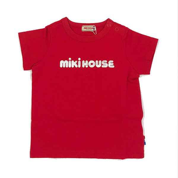 MIKI HOUSE 赤い半袖Tシャツ 新品タグ付き☆130うさこちゃん MIKI HOUSE 赤い半袖Tシャツ 新品タグ付き☆130うさこちゃん（T